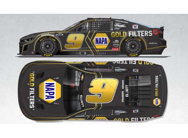 1:24 CHEVROLET #9 Napa Gold Filters *Chase Elliott*, various 2025 - CX92522NAFCL