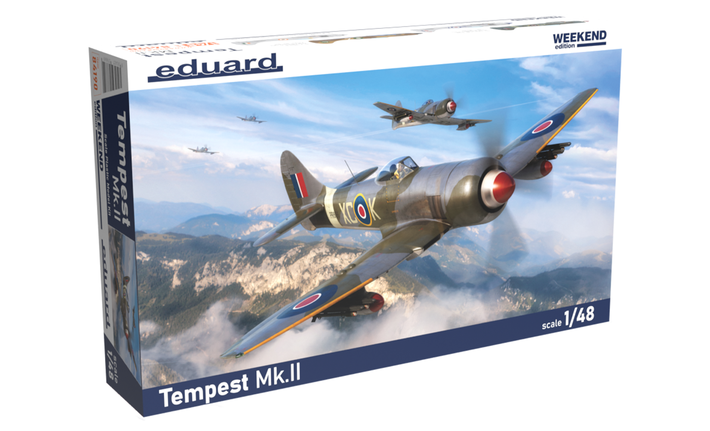 1:48 Сборная модель Tempest Mk.II - 84190