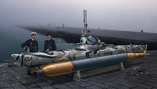 1:35 Сборная модель Biber Midget Submarine - 5609