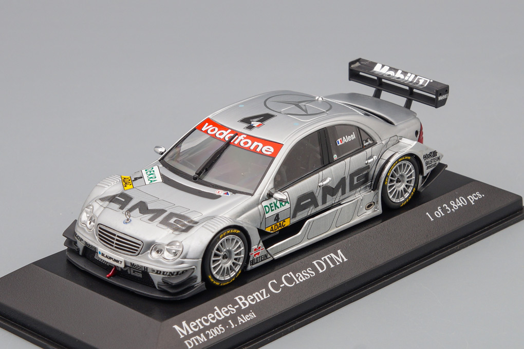 1:43 MERCEDES-BENZ C-Class DTM 2005 Team AMG-Mercedes J.Alesi #4, silver - 400053504