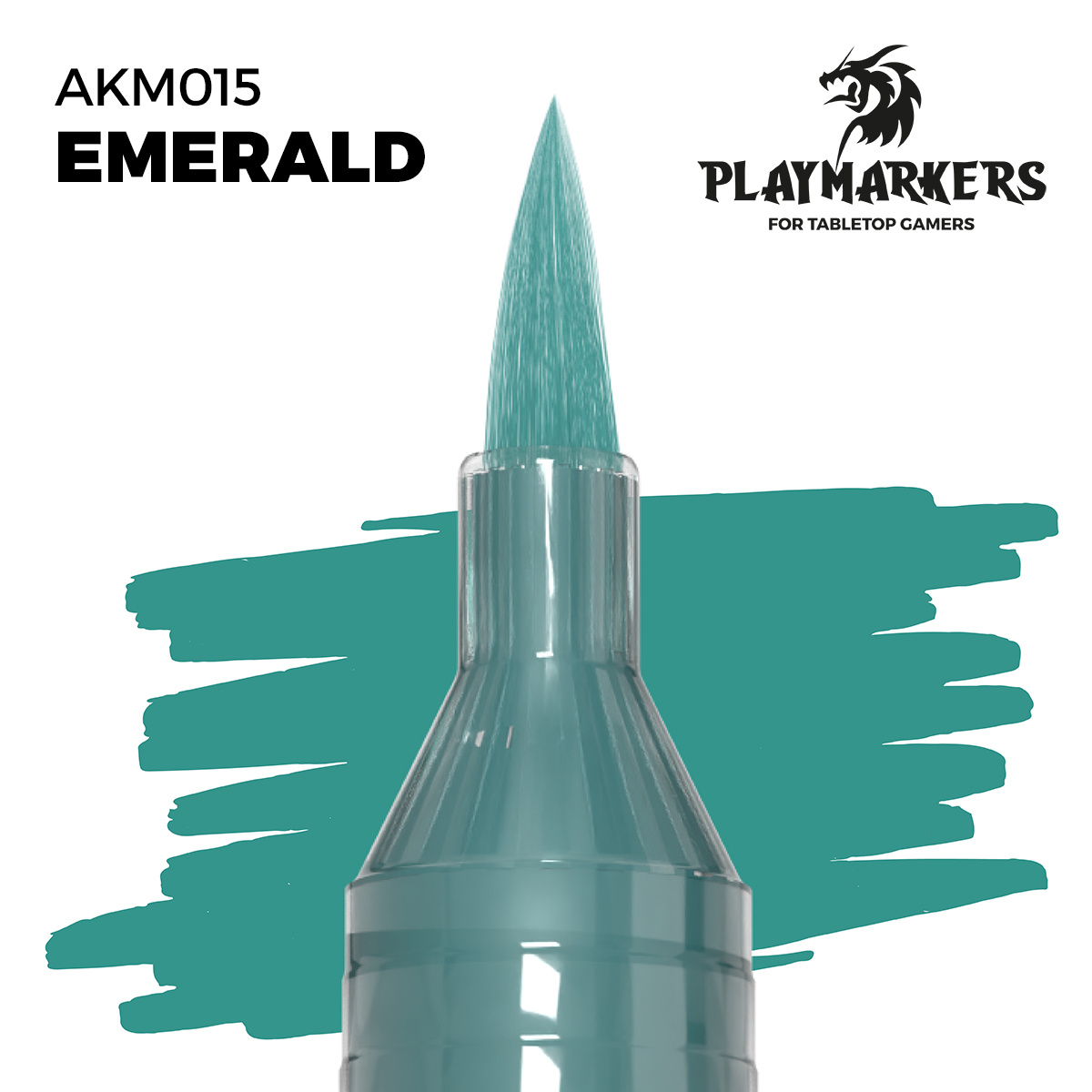 Маркер акриловый PLAYMARKER - Изумрудный / EMERALD – PLAYMARKER - AKM015