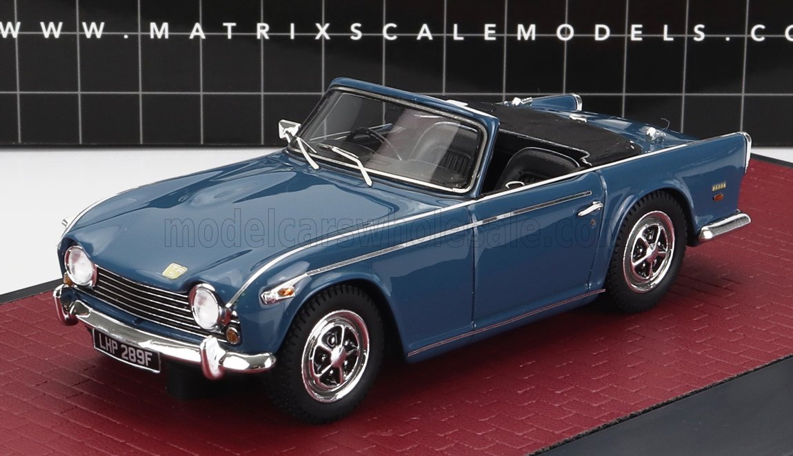 1:43 TRIUMPH Tr5 Cabriolet Open (1967), Blue - MX41902-042