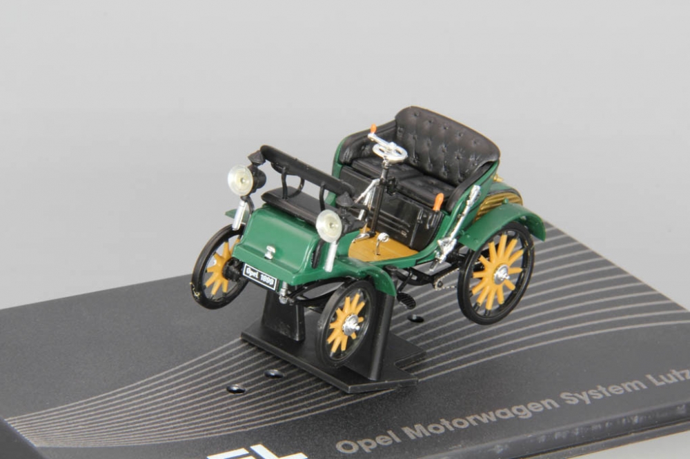 1:43 OPEL Patentmotorwagen System Lutzmann (1899), green - OP27