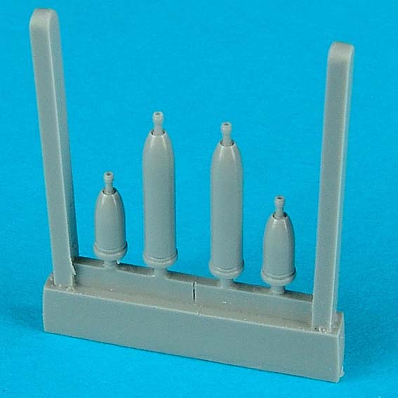 1:48 Авиационное вооружение для Spitfire F Mk. 24 cannon barels - QB48 065
