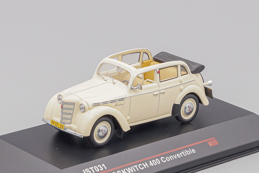 1:43 МОСКВИЧ 400-420А (1949), бежевый - IST031