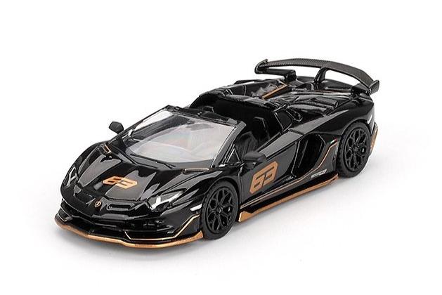 1:64 LAMBORGHINI Aventador SVJ №63 Roadster RHD, black - MGT00803-R