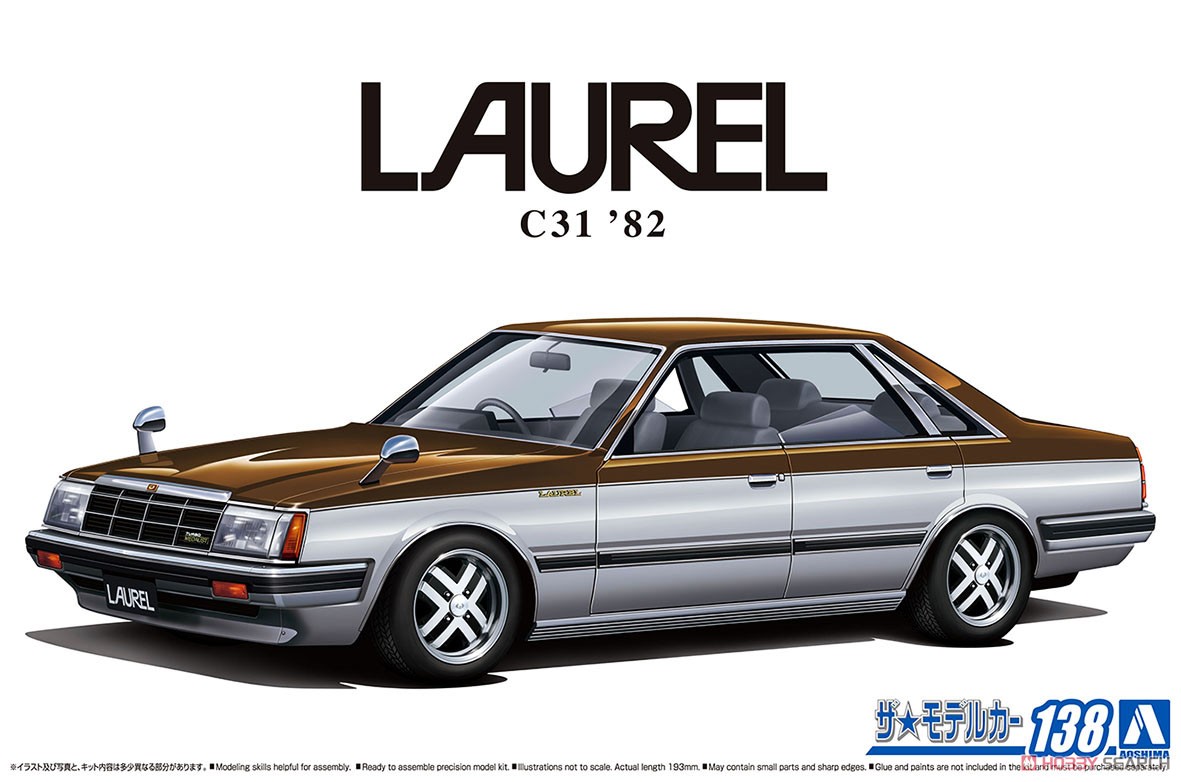 1:24 Сборная модель NISSAN Laurel HC130 Medalist 82 - 06448