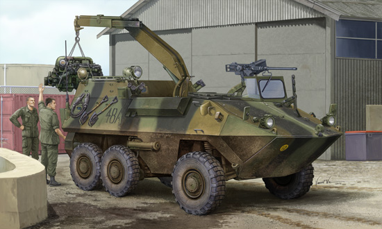1:35 Сборная модель Бронетранспортер Canadian Husky 6x6 APC - 01503