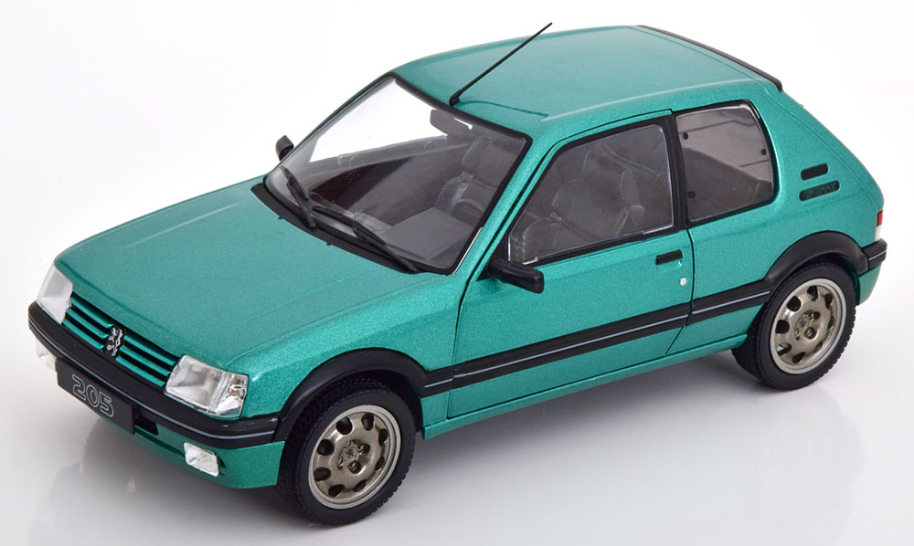 1:18 PEUGEOT 205 GTI Griffe, green metallic - S1801712