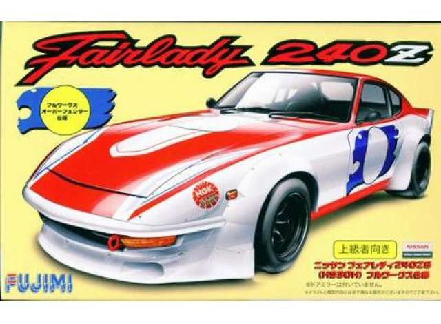 1:24 Сборная модель Nissan Fairlady 240ZG Full Works (S30) Race,= - 038414