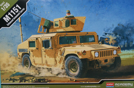 1:35 Сборная модель M1151 Hummer - 13415