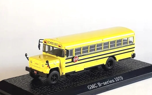 1:72 GMC B-series School Bus (1979), yellow - 7163138