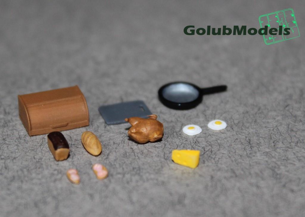 1:43 Набор еды и посуды - 65133