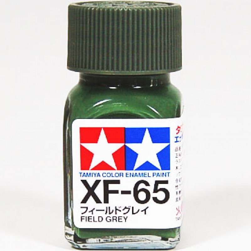 XF-65 Field Grey (краска эмалевая, полевой серый матовый), 10мл. - 80365