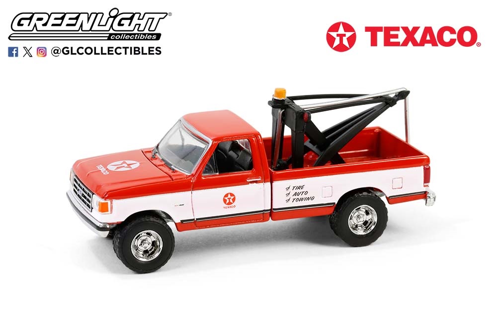 1:64 FORD F-250 эвакуатор 'Texaco' (1988), Red/White - 41165D