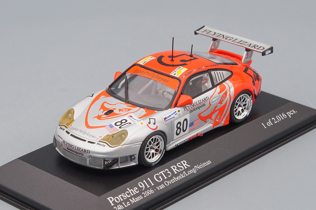 1:43 PORSCHE 911 Gt3 Rsr Flying Lizard Van Overbeek 24h Le Mans 2006 - 400066480
