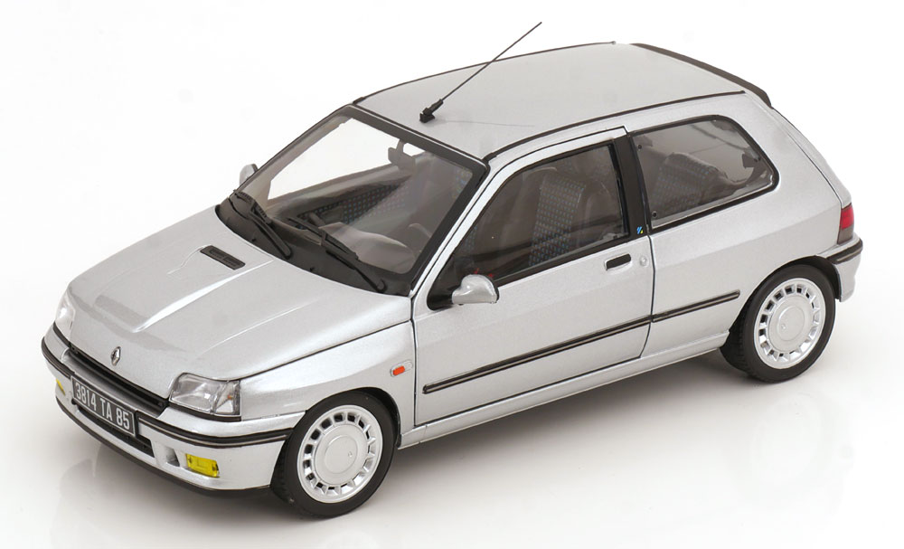 1:18 RENAULT Clio 16S (1992), lightgrey-metallic - 185256
