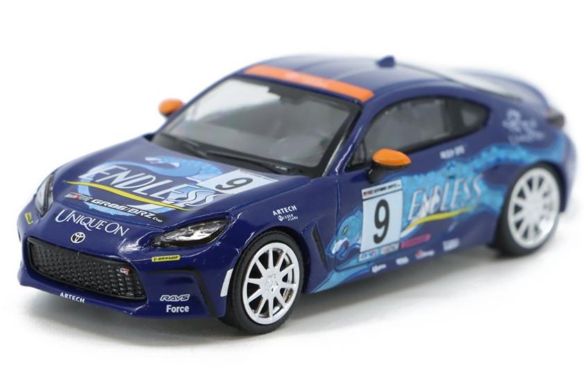 1:64 TOYOTA GR86 #9 Endless Toyota GR 86 No. 9 E - PR64-0025