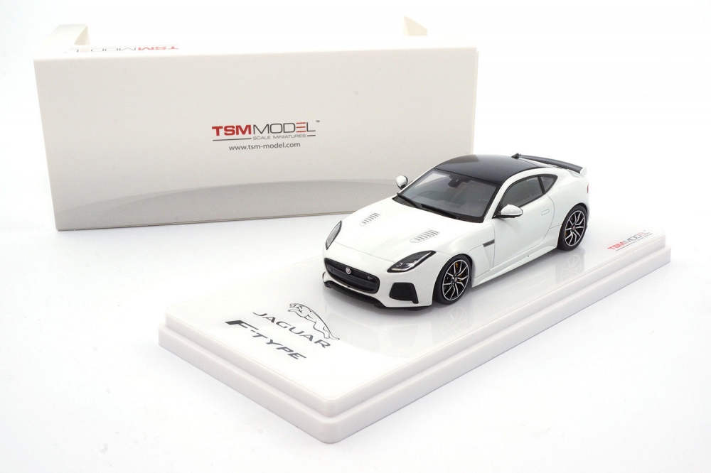 1:43 Jaguar F-Type SVR AWD (glacier white) - TSM430146