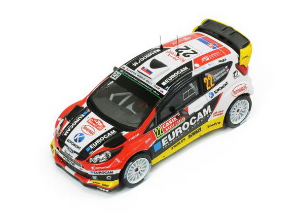 1:43 FORD FIESTA RS WRC #22 J.Melicharek-E.Melicharek Rally Monte-Carlo 2014 - RAM570