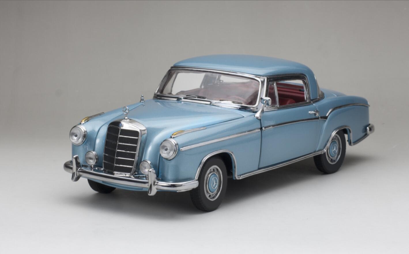 1:18 MERCEDES-BENZ 220 SE Coupé W180 (1958), голубой металлик - 3592
