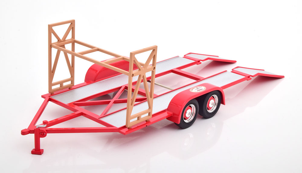 1:18 SONSTIGES Car Trailer, rot/braun - 18963