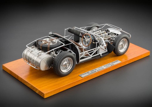 1:18 MASERATI 300 S 1956 Rolling Chassis, black - M-109