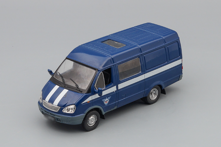 1:43 Горький 2705 Спецсвязь, Автомобиль на службе 19, синий - ANS019-X5