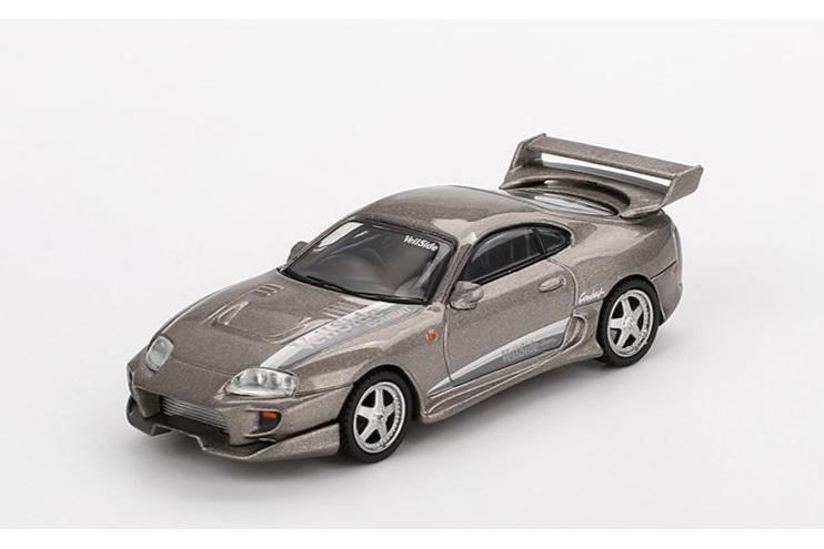 1:64 TOYOTA Supra MK4 (A80)Veil Side Combat V-II, grey - MGT00978