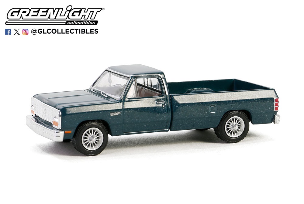 1:64 DODGE RAM W250 Power Ram пикап (1982), Medium Seaspray Green Metallic - 48090B