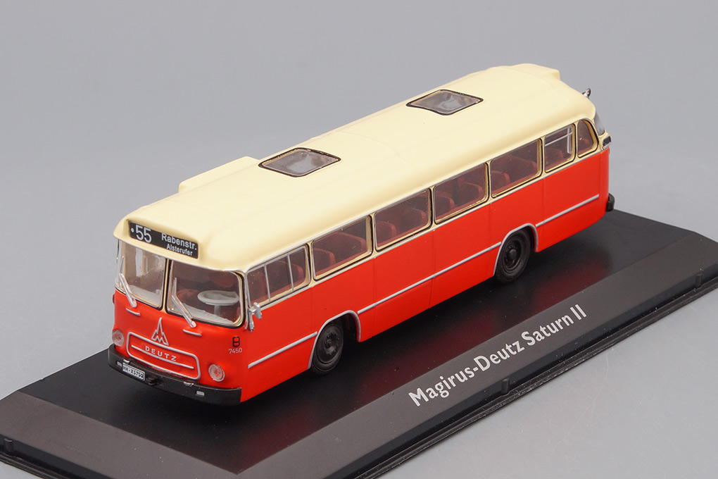 1:72 автобус MAGIRUS-DEUTZ Saturn II 1964 Red/Yellow - 4642118