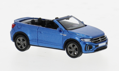 1:87 VOLKSWAGEN T-Roc Cabriolet (2022), blue - 870603