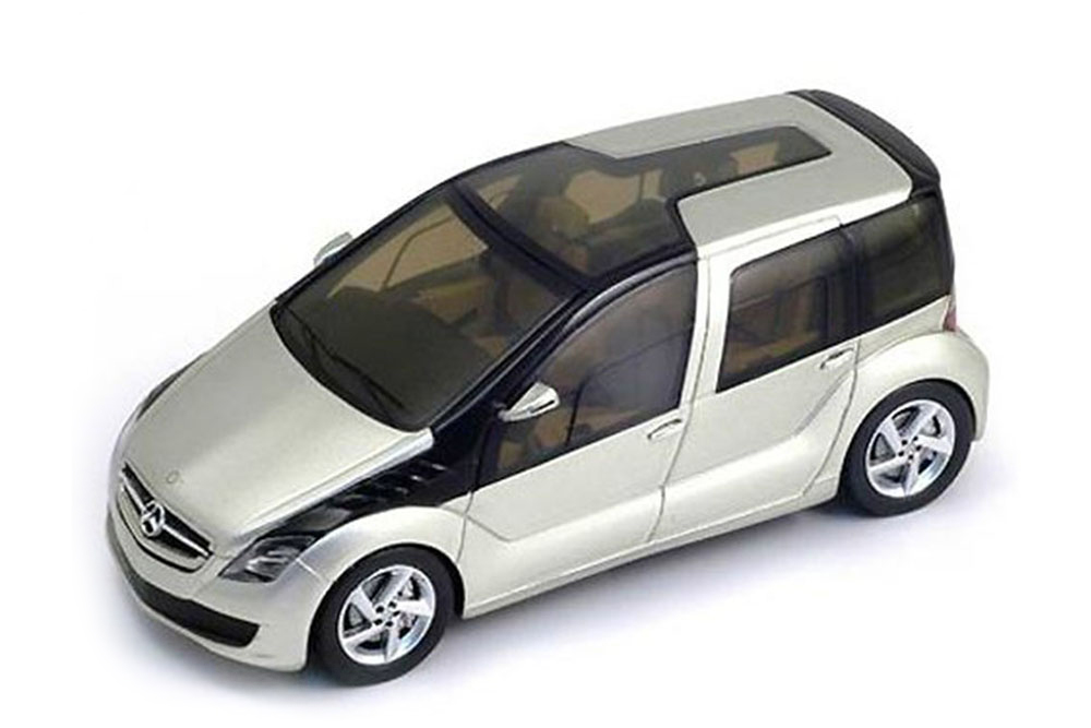 1:43 (Б/У) MERCEDES-BENZ F600 (2005), silver - S1016-X1