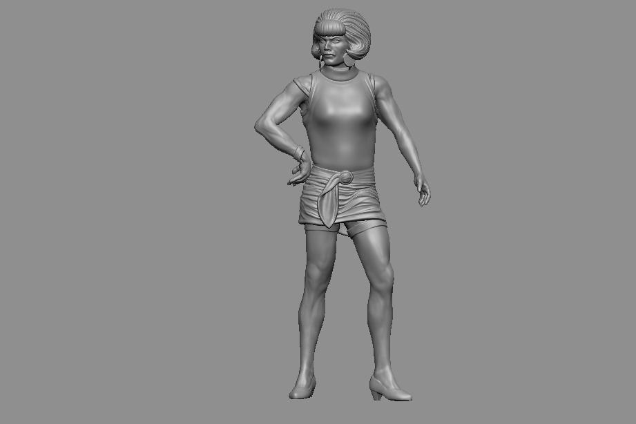 1:43 Фигурка Фреди (под покраску) - К-74р