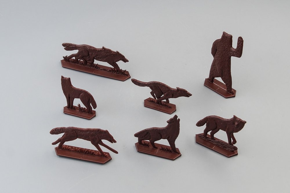 Набор фигурок Волки, серия Шварцвальд Чернолесье - 194835