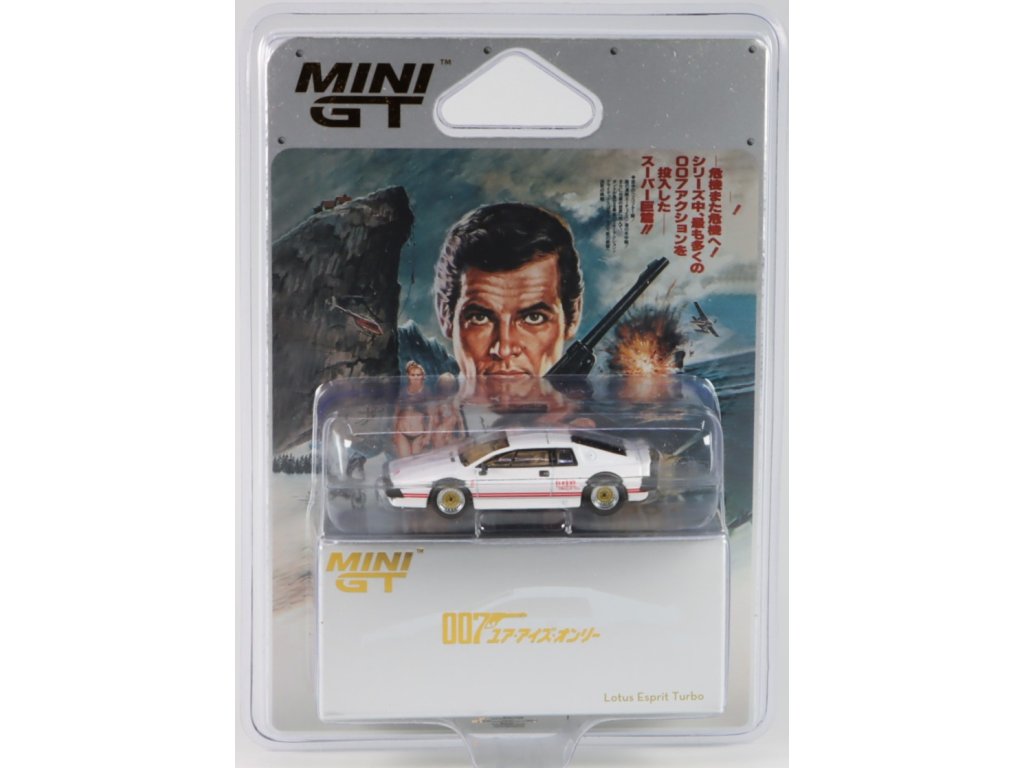 1:64 LOTUS Esprit Turbo (1981), white / golden Rims (Japan package) - MGT00907-007J-BL
