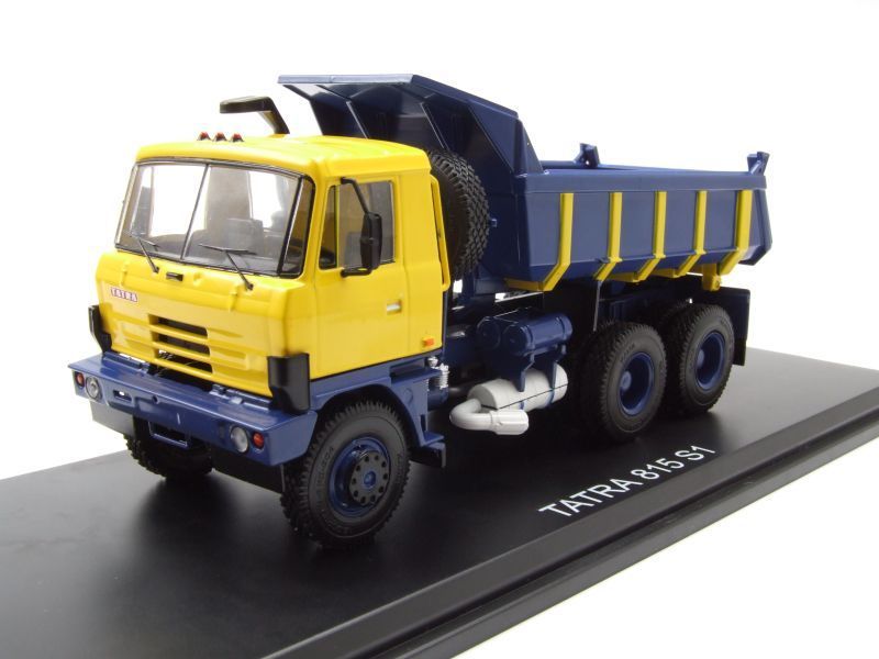 1:43 TATRA 815S1 самосвал, yellow / blue - 47023