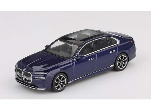 1:64 BMW I7 Xdrive60, tanzanite blue metalic 2022 - MGT01111BL