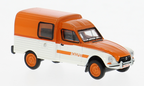 1:87 CITROEN Acadiane Acaspot (1976), orange/white - 14289
