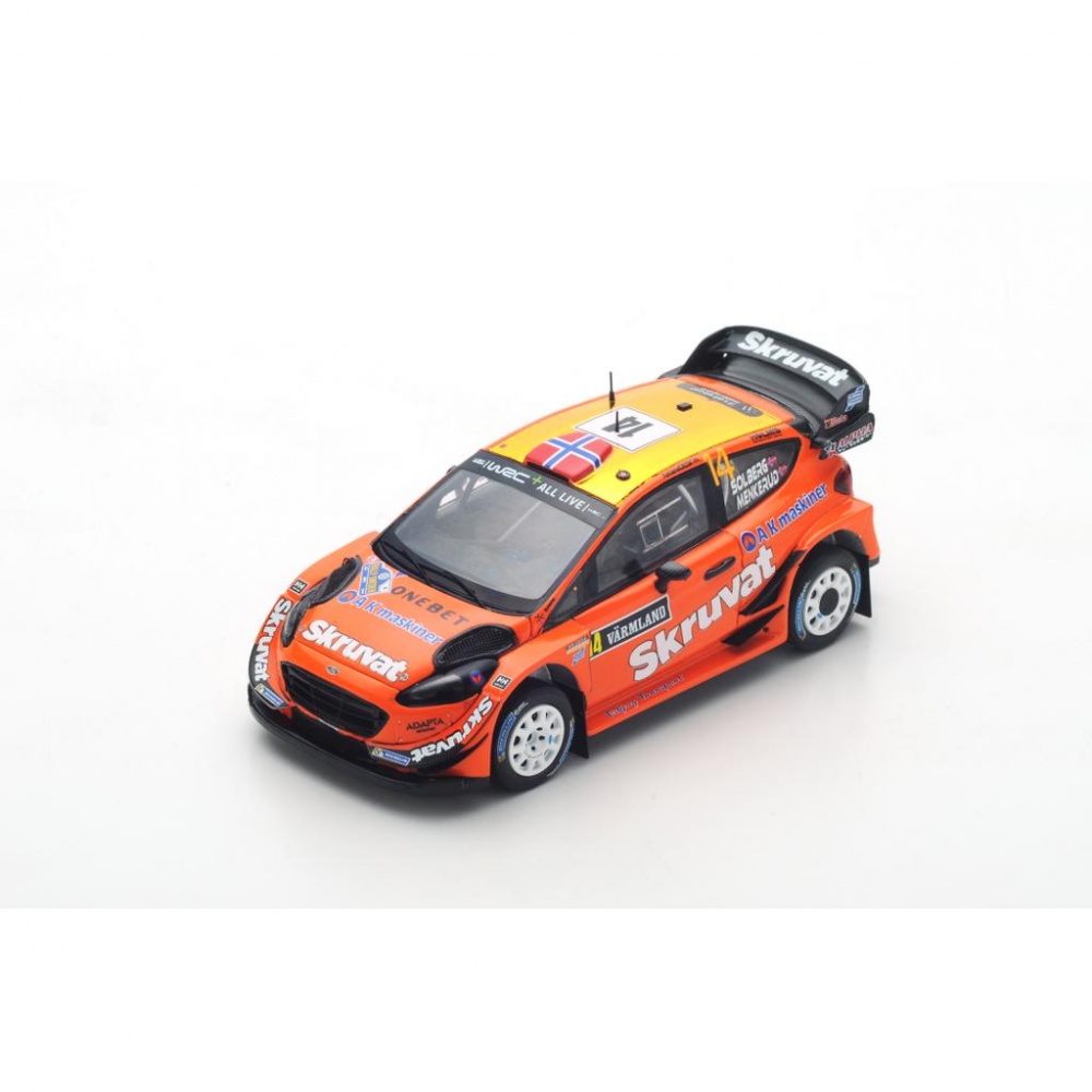 1:43 Ford Fiesta WRC Team Adapta #14 Rally Sweden 2018 H. Solberg - C. Menkerud - S5968