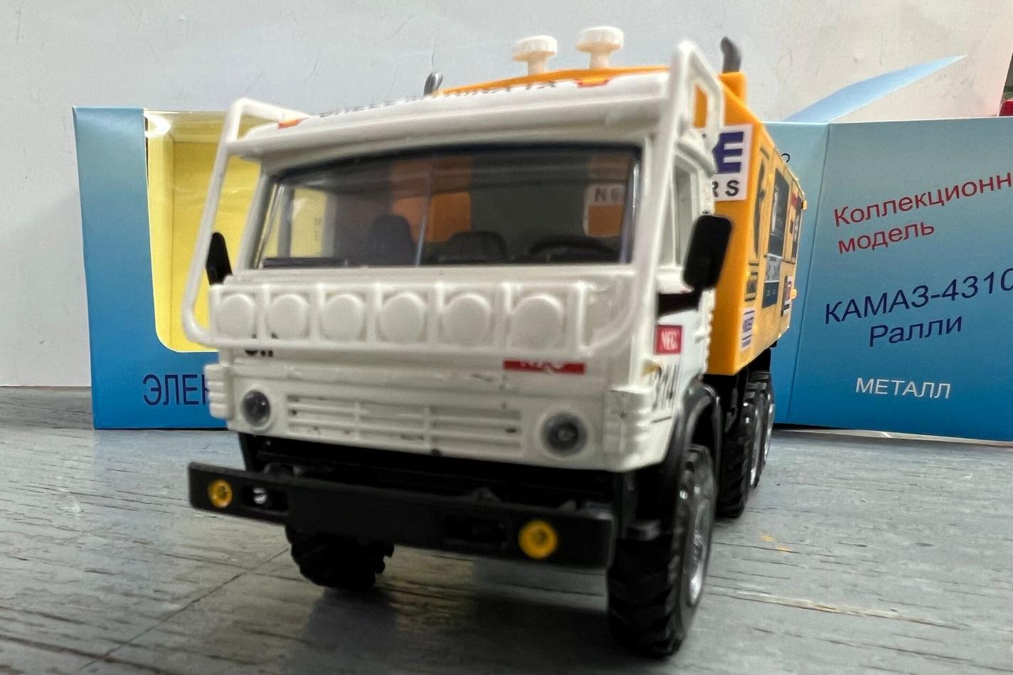 1:43 КАМАЗ 4310 'Ралли- 314' (1992г) - ELK1116