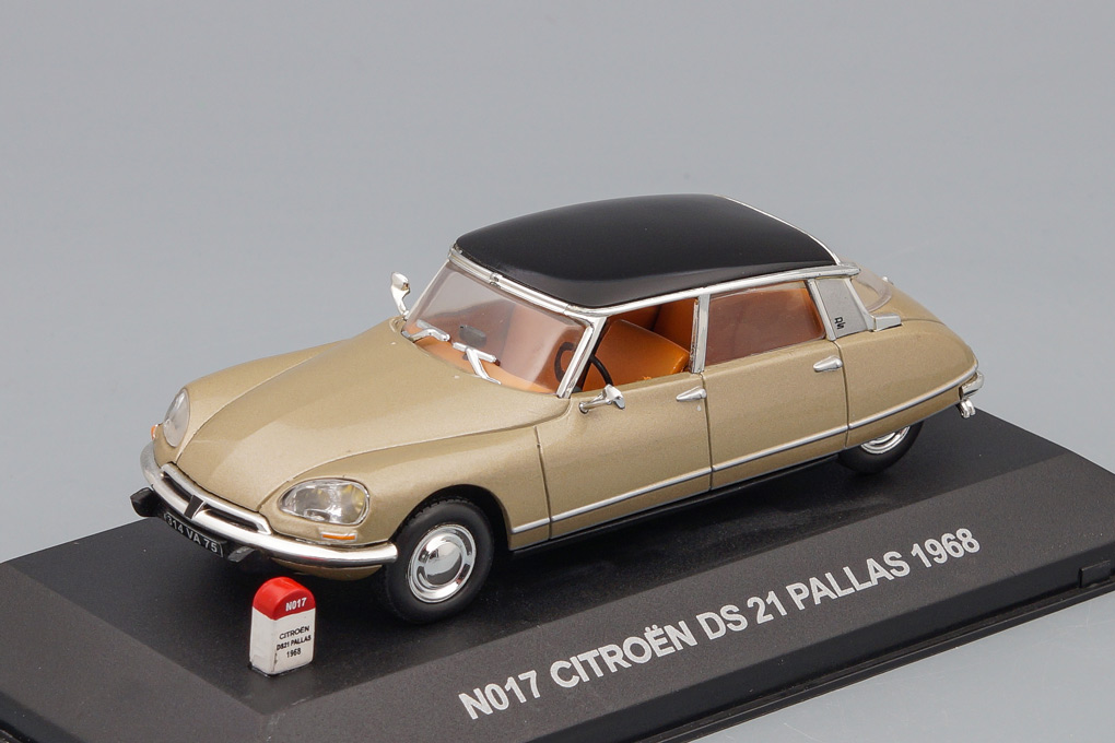 1:43 CITROEN DS 21 Pallas 1968, bronze / black - NO017-1