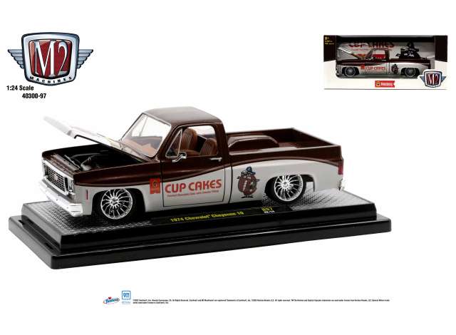 1:24 CHEVROLET Cheyenne 10 *Cup Cakes* (1974), brown - 40300-97B