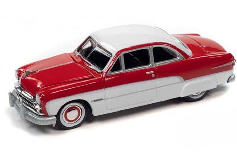 1:64 FORD Coupe (1950), red/white - RC015-RCSP024