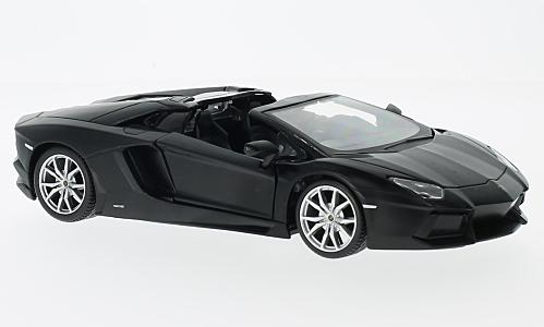 1:24 LAMBORGHINI Aventador LP 700-4 Roadster, black - 31504M-BLACK