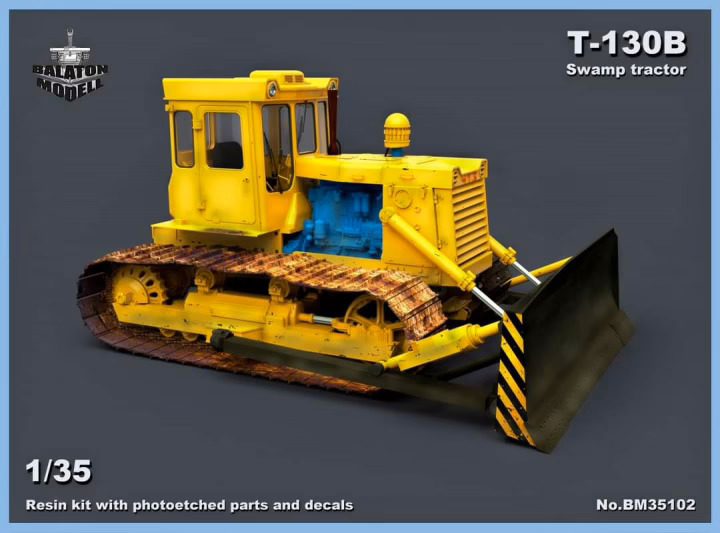 1:35 Сборная модель T-130B Swamp tractor (RIM) - BM35102
