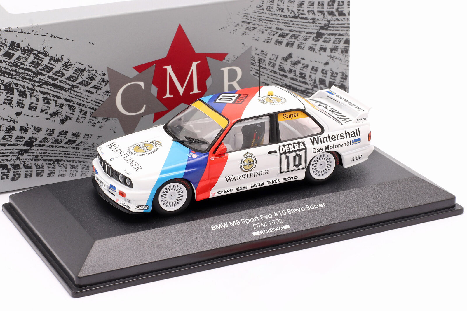 1:43 BMW M3 (E30) #10 Steve Soper DTM (1992) - CMR43060