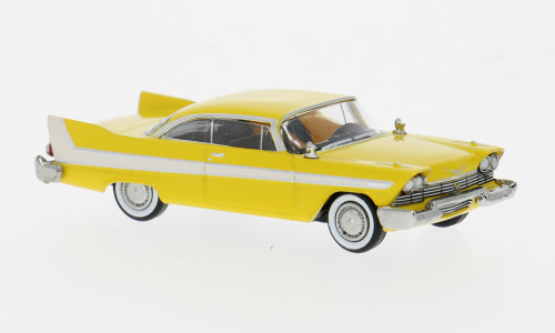 1:87 PLYMOUTH Fury (1958), yellow/white - 19681
