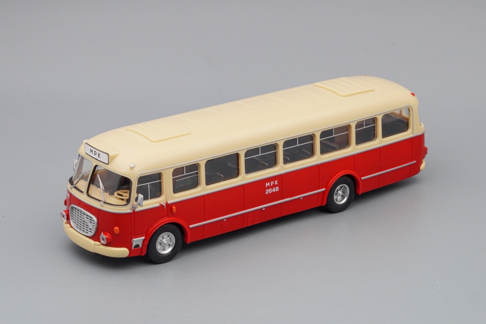 1:43 JELCZ 272 MAX, red / beige - B-899