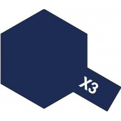 X-3 Royal Blue (краска эмалевая, королевский синий глянцевый), 10мл. - 80003
